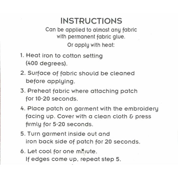 I'm Your Huckleberry Two Six Guns Iron On Sew On Embroidered Patch 4 1/2" x 2 1/ - Picture 3 of 3